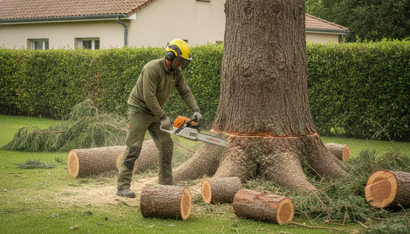 Élagueur professionnel à Ifs